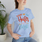 First Of All Heifer Unisex Jersey Short Sleeve Tee