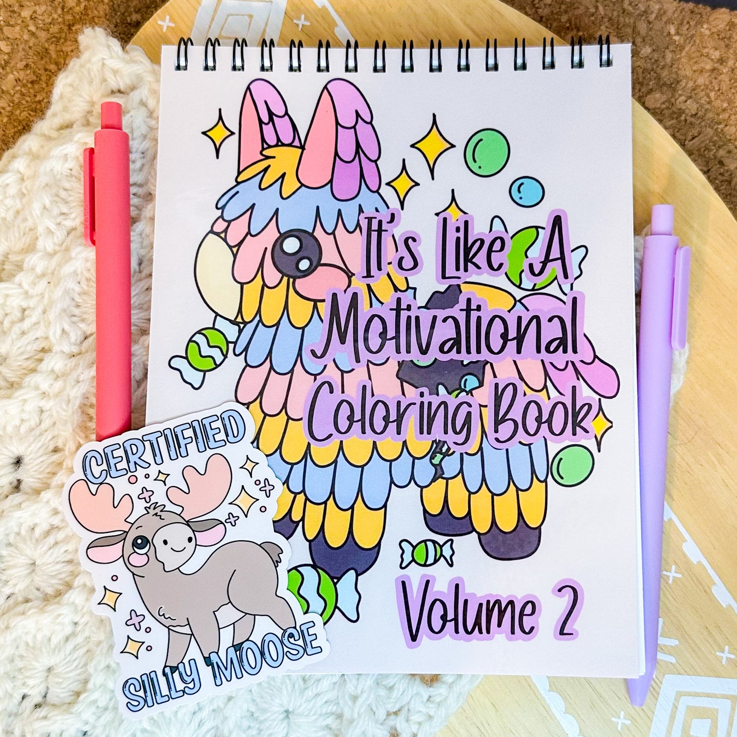 It’s Like A Motivational Coloring Book Volume 2