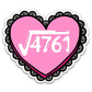 4761 Square Root Sticker