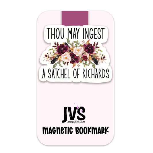 Satchel Of Richards Magnetic Bookmark