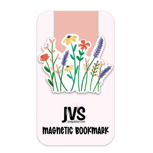 Wildflower Meadows Magnetic Bookmark