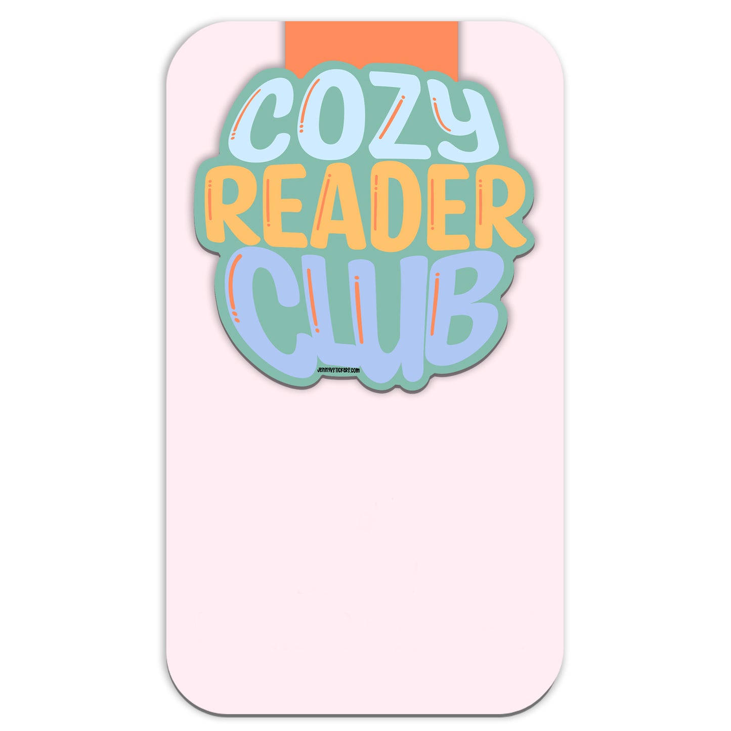 Cozy Reader Club Magnetic Bookmark