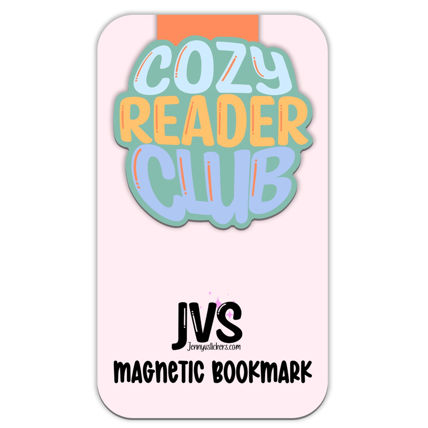 Cozy Reader Club Magnetic Bookmark