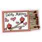 Heart Matchbook Sticker