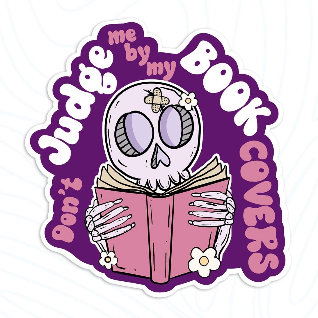 By my book covers sticker, spicy book lover, skeleton book, laptop stickers, funny stickers, smut slut, sarcastic gift, funny gift