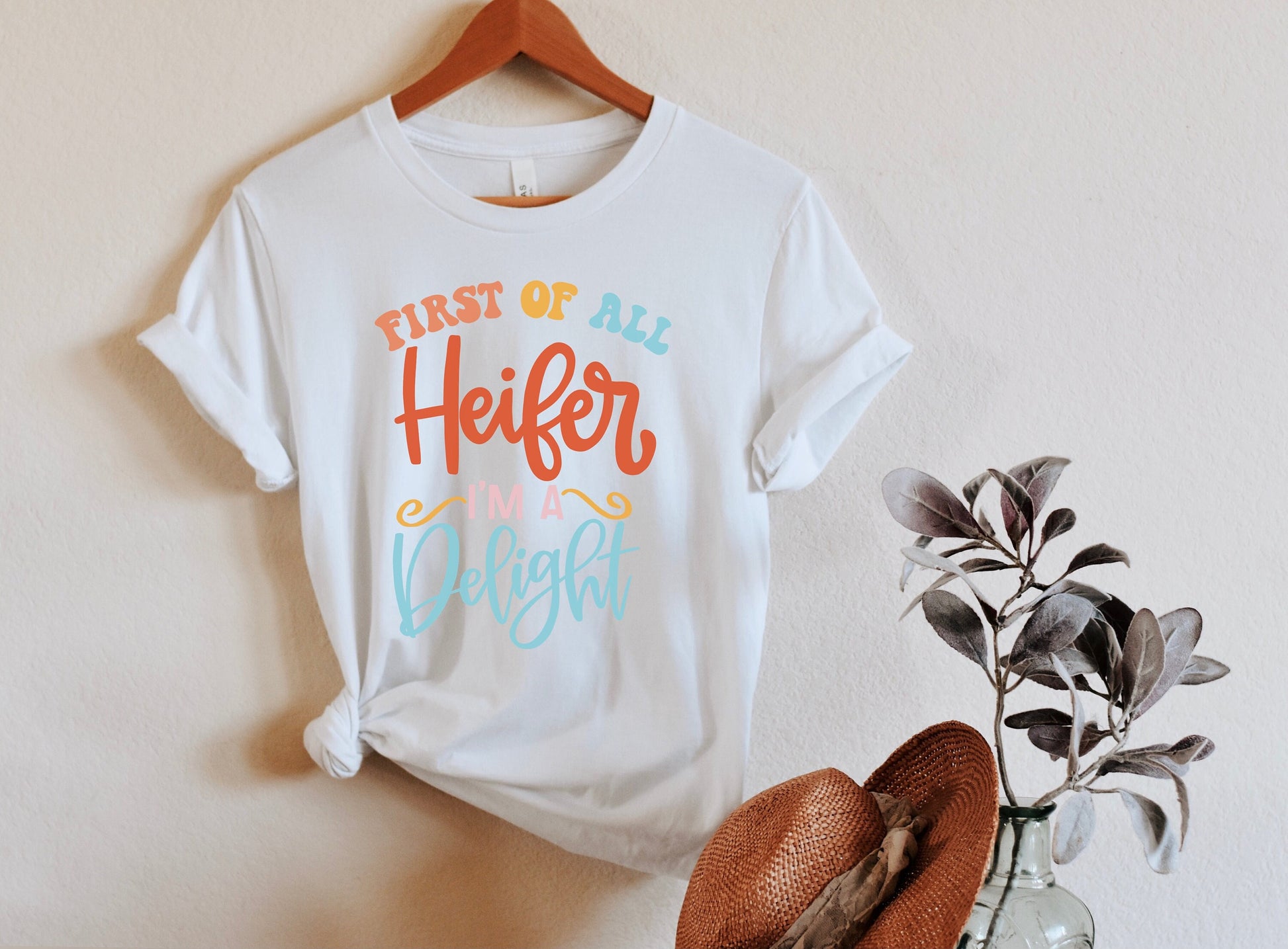 First Of All Heifer Unisex Jersey Short Sleeve Tee