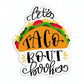 Lets Taco Bout Books Sticker