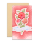 Blue Ribbon Mini Card | Enclosure Card | Gift Tags | floral