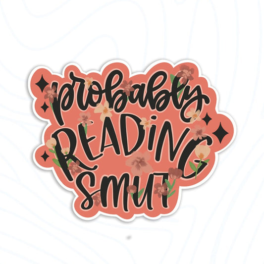Just a girl who loves books vinyl sticker, book stickers, book
