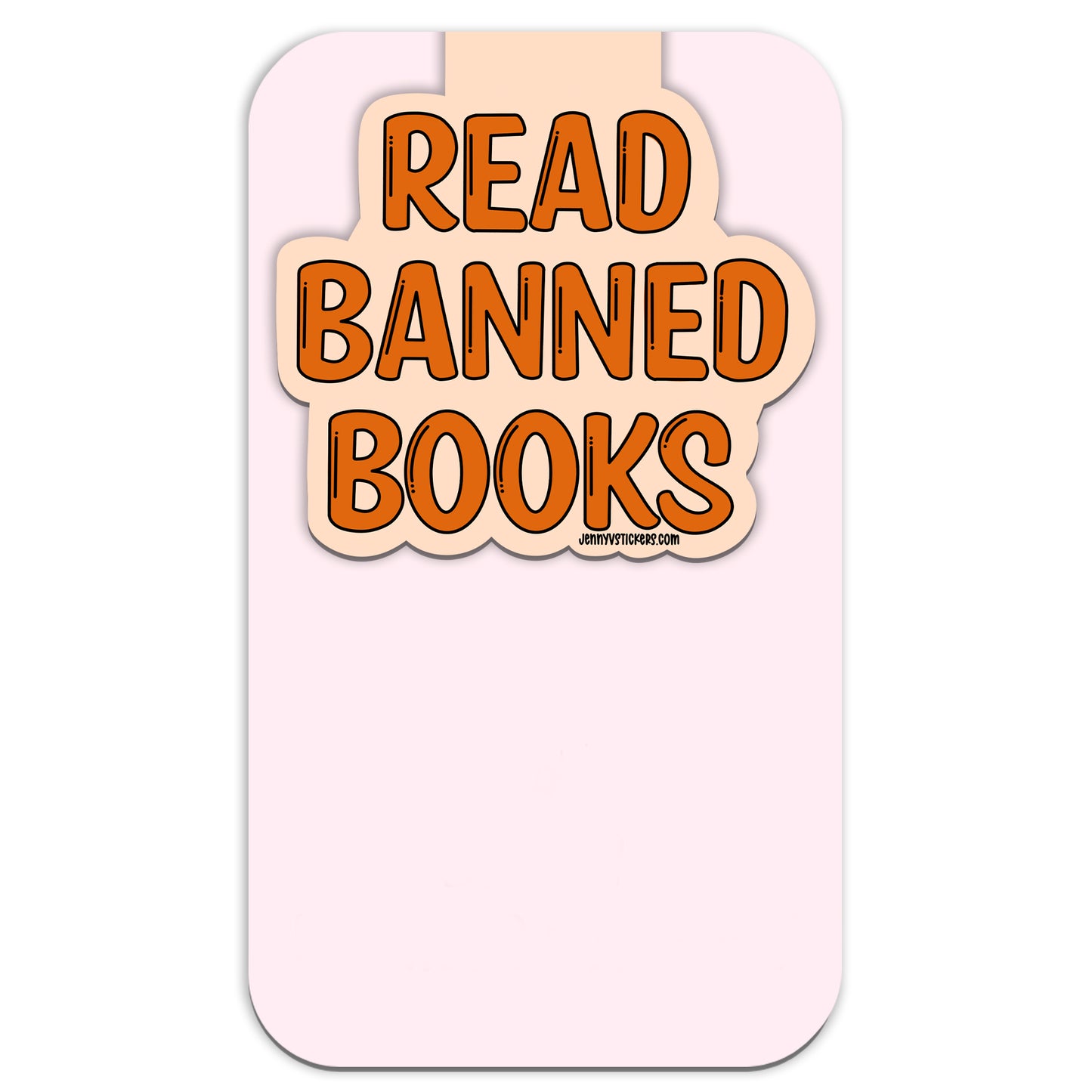 Read Banned Books Magnetic Bookmark