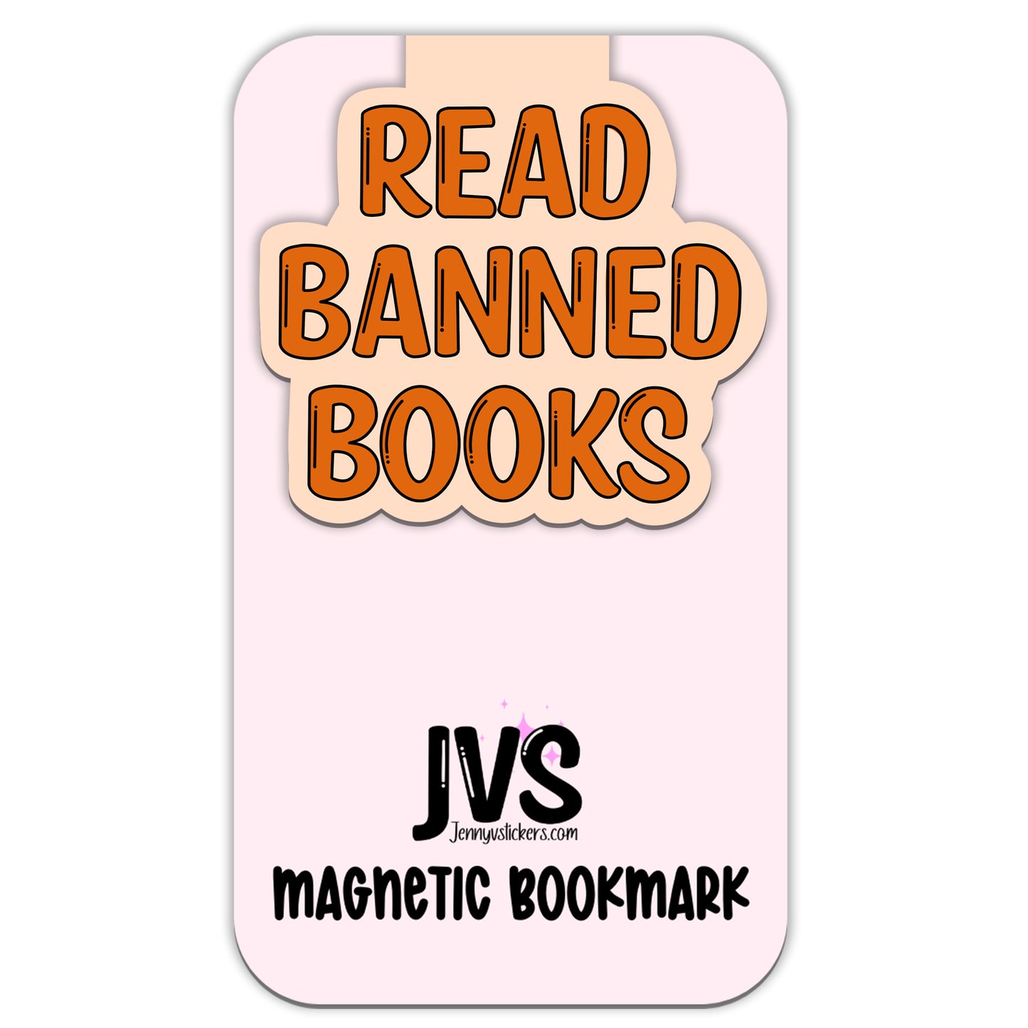 Read Banned Books Magnetic Bookmark