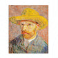 Self-Portrait with a Straw Hat Sticker