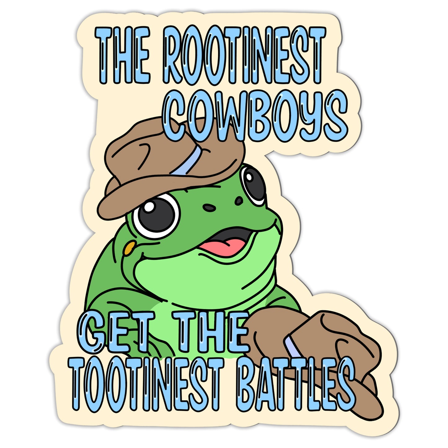 The Rootines Coyboys Sticker