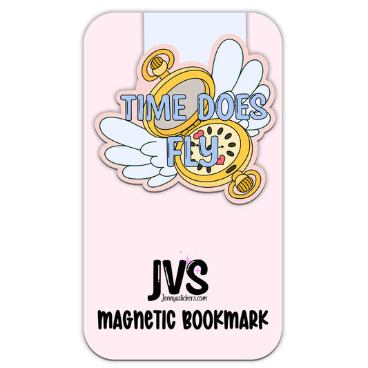 Time Does Fly Magnetic Bookmark