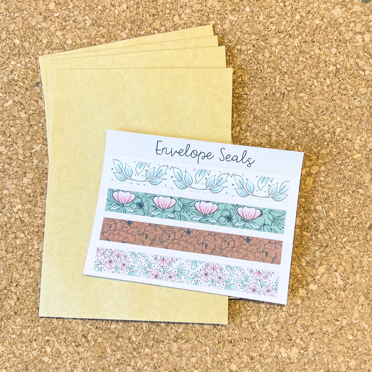 Sketch Flowers Letter Kit