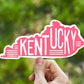 Kentucky state outline sticker, Kentucky, Best friend gift, Birthday gift, travel sticker, Laptop decal, MacBook decal