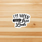 I’m nicer than my face looks sticker, rbf sticker, fun saying sticker, Macbook sticker, laptop sticker, waterproof flower sticker