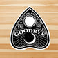 Gothic ouija vinyl sticker, best friend gift, book decals, yeti decal, laptop stickers