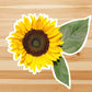 Realistic sunflower sticker, sunflower sticker, flower sticker, Macbook sticker, laptop sticker, waterproof flower sticker