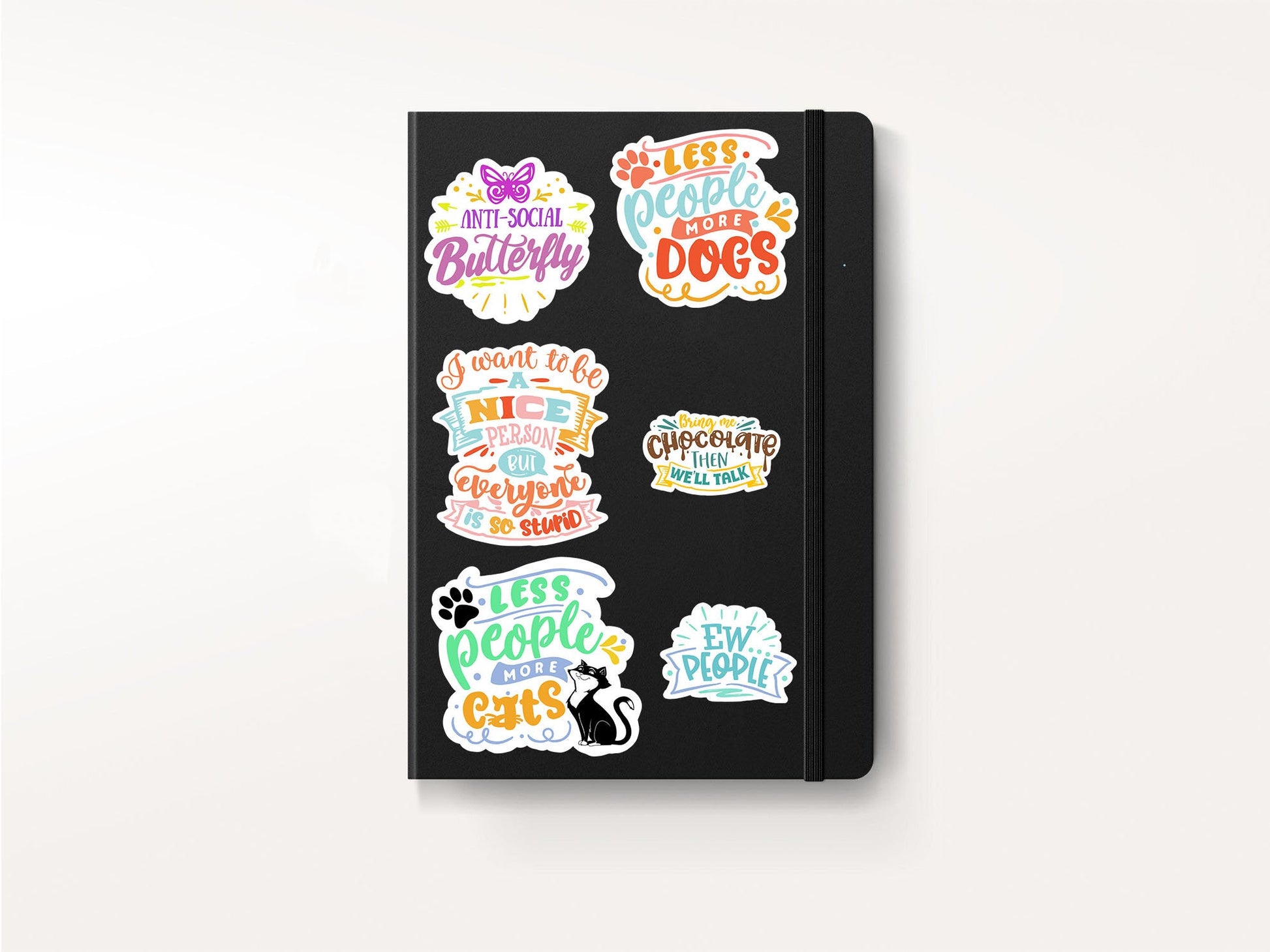 Introvertish vinyl sticker, meme stickers, waterproof stickers, best f –  Jenny V Stickers