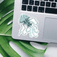 Celestial Aquarius sticker, Aquarius zodiac sticker, astrology sticker, zodiac sticker, star signs, Macbook sticker, laptop decal