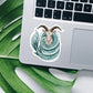 Celestial Capricorn sticker, Capricorn zodiac sticker, astrology sticker, zodiac sticker, star signs, Macbook sticker, laptop decal