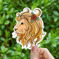 Celestial Leo sticker, Leo zodiac sticker, astrology sticker, zodiac sticker, star signs, Macbook sticker, laptop decal