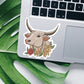 Celestial Taurus sticker, Taurus zodiac sticker, astrology sticker, zodiac sticker, star signs, Macbook sticker, laptop decal