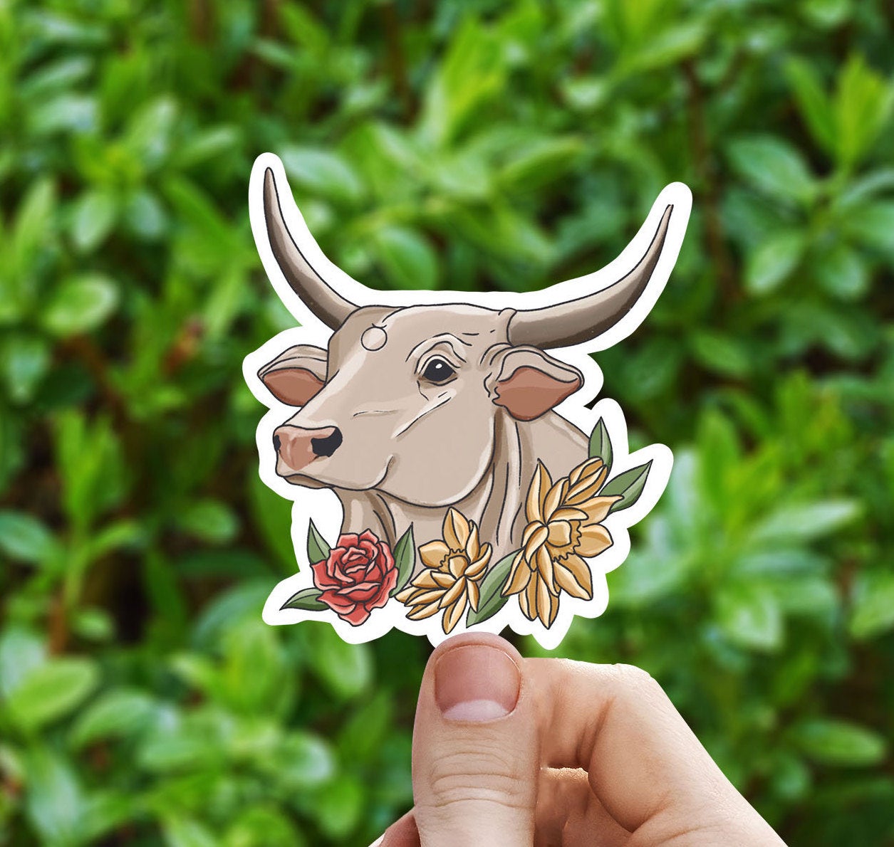 Celestial Taurus sticker, Taurus zodiac sticker, astrology sticker, zodiac sticker, star signs, Macbook sticker, laptop decal