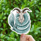 Celestial Capricorn sticker, Capricorn zodiac sticker, astrology sticker, zodiac sticker, star signs, Macbook sticker, laptop decal