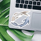 Celestial Pisces sticker, Pisces zodiac sticker, astrology sticker, zodiac sticker, star signs, Macbook sticker, laptop decal