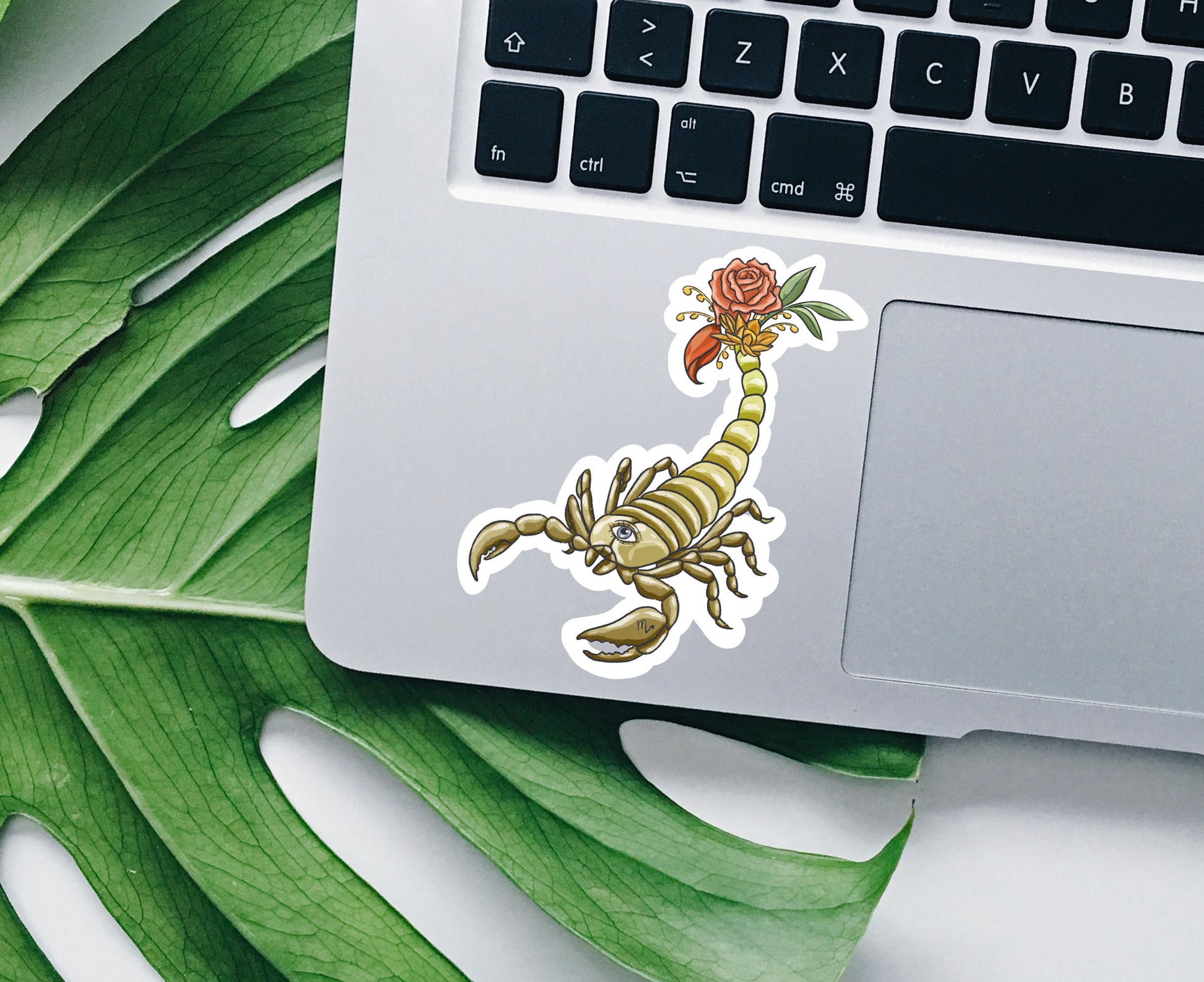 Celestial Scorpio sticker, Scorpio zodiac sticker, astrology sticker, zodiac sticker, star signs, Macbook sticker, laptop decal