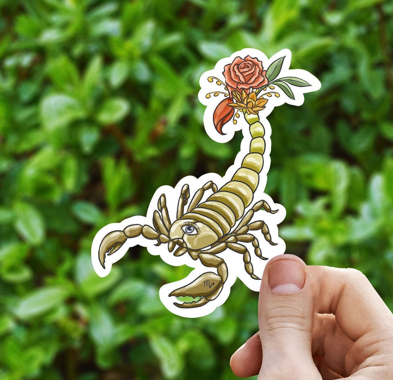 Celestial Scorpio sticker, Scorpio zodiac sticker, astrology sticker, zodiac sticker, star signs, Macbook sticker, laptop decal