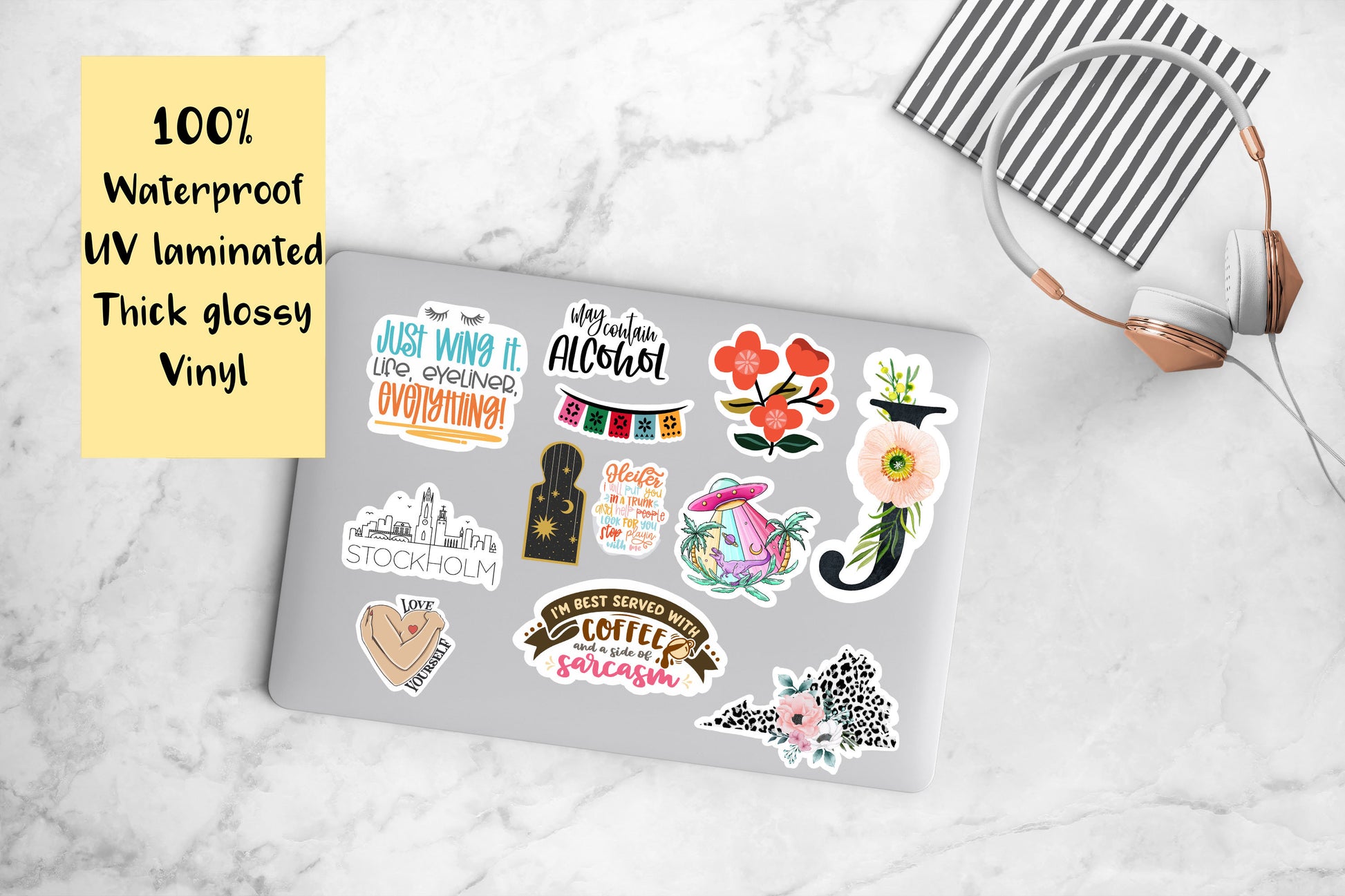 Introvertish vinyl sticker, meme stickers, waterproof stickers, best f –  Jenny V Stickers