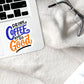 Drink coffee do good vinyl sticker, coffee sticker,  coffee cup, Macbook sticker, laptop sticker, waterproof sticker