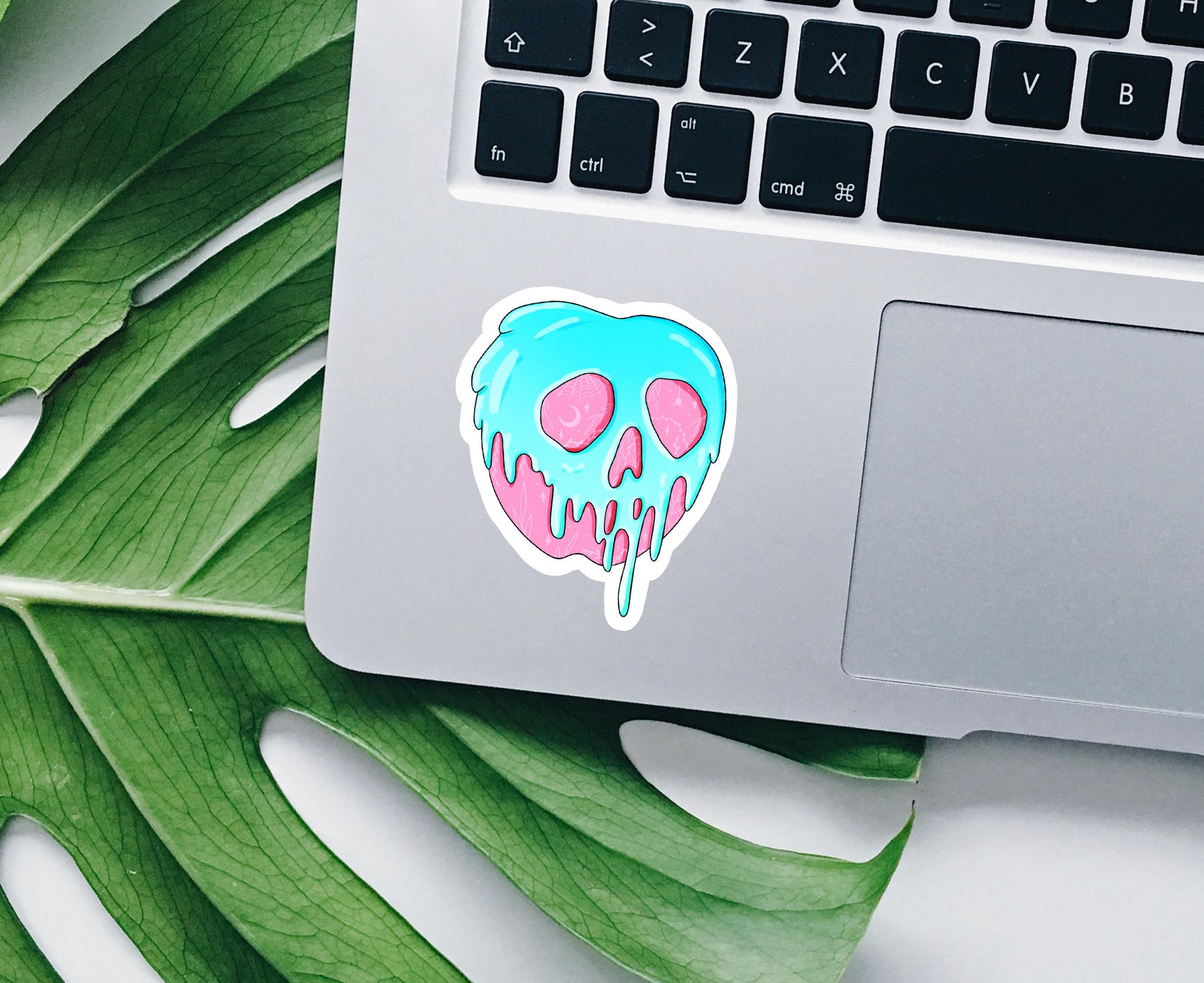 Poison apple sticker, apple stickers,  laptop stickers, waterproof sticker