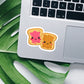 Peanut butter jelly vinyl sticker, funny stickers, motivational laptop stickers, water bottle stickers, water bottle decals